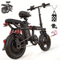 Adult Folding Electric Bicycle, Featuring a 700W Peak Motor with a 960Wh Battery, Capable of Traveling 35 Miles at Speeds Up to 20MPH. This Commuter E-Bike Includes a Removable 48V 20AH Battery, Supports a Weight of 330 Lbs