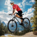 26-Inch Mountain Bike with 21-Speed High-Carbon Steel Frame, Dual Disc Brakes, and Comfortable Saddle - Durable & Lightweight for Men and Women, Perfect for Outdoor Adventures, Mountain Bike Accessories