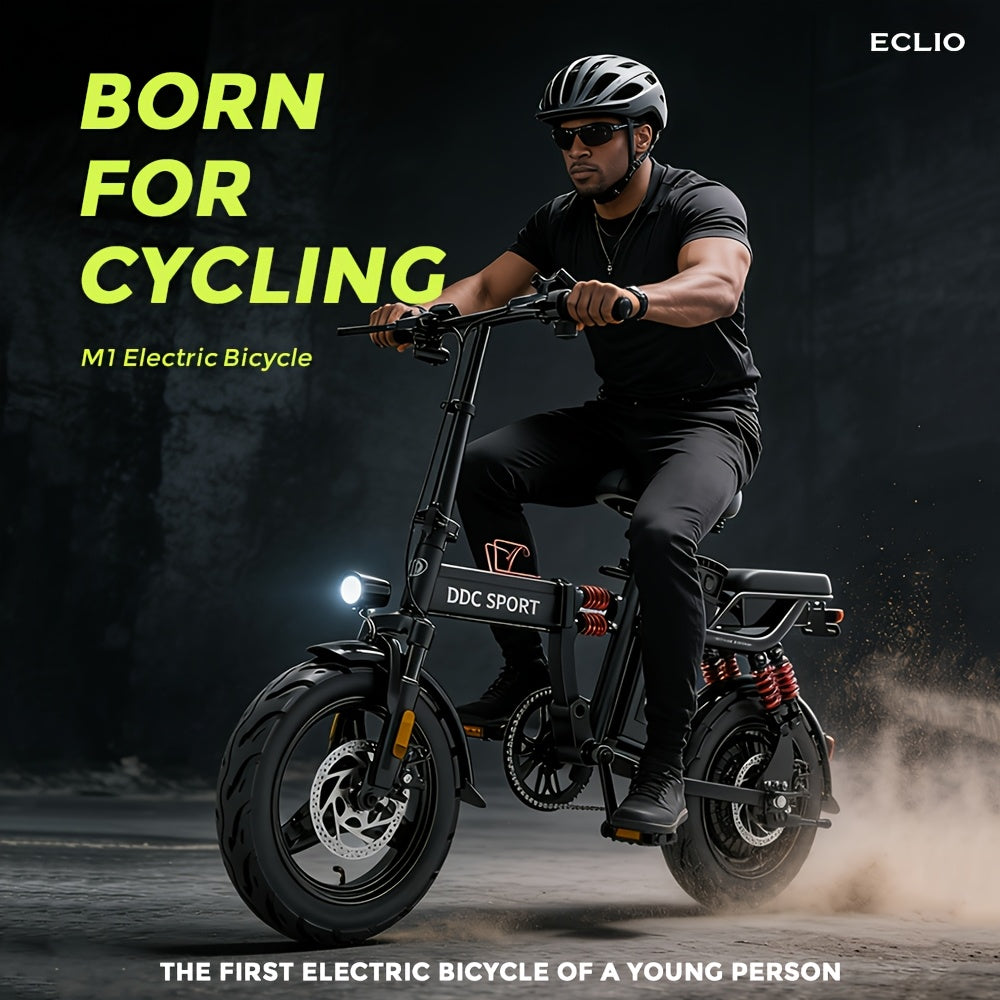 Adult Folding Electric Bicycle, Featuring a 700W Peak Motor with a 960Wh Battery, Capable of Traveling 35 Miles at Speeds Up to 20MPH. This Commuter E-Bike Includes a Removable 48V 20AH Battery, Supports a Weight of 330 Lbs